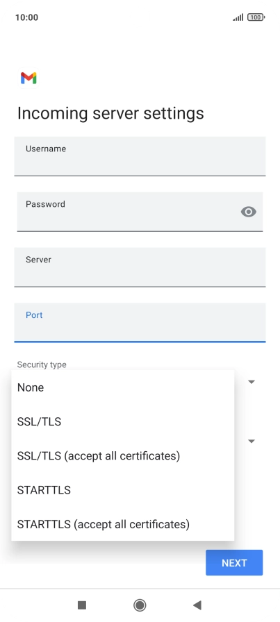 Press None. Press None.
