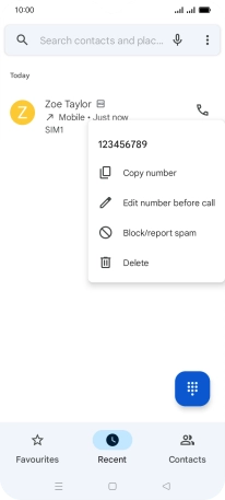 Press Block/report spam.