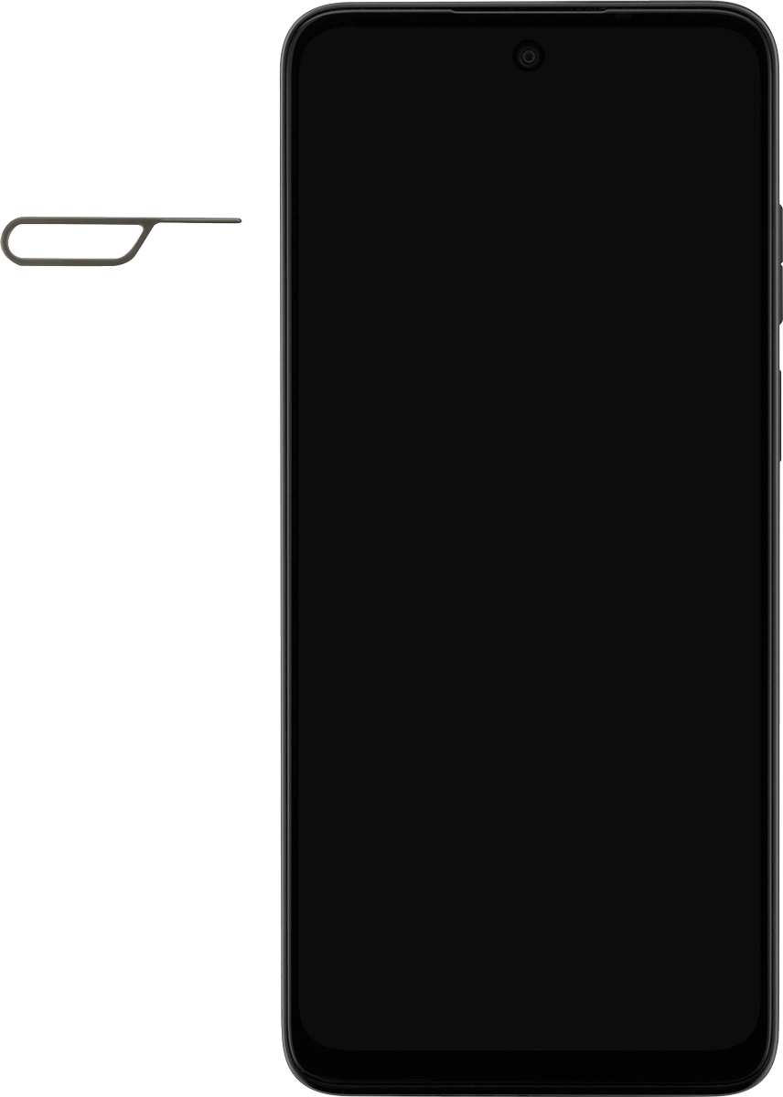 Find the opener for the card holder.