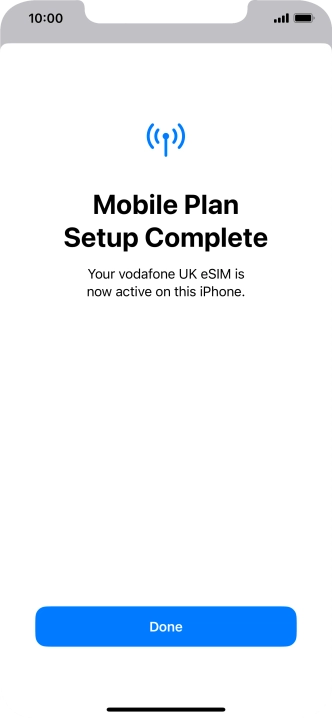 Press Done. Press Done.