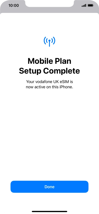 Press Done. Press Done.