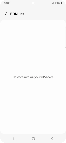 Press the menu icon. Press the menu icon.