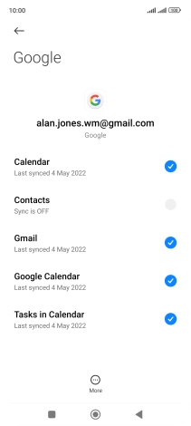 Press the field next to 