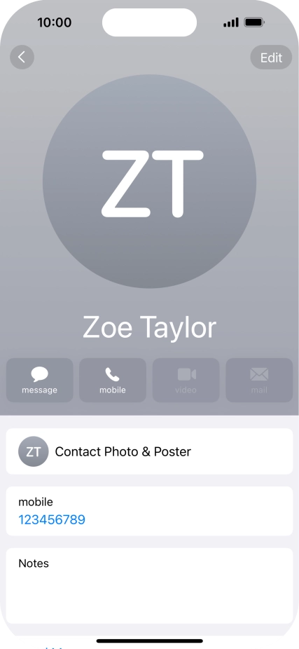 Slide your finger upwards starting from the bottom of the screen to return to the home screen.
