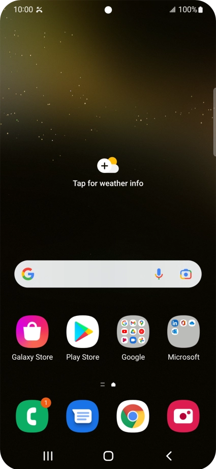 The missed calls icon shows that you have one or more missed calls.