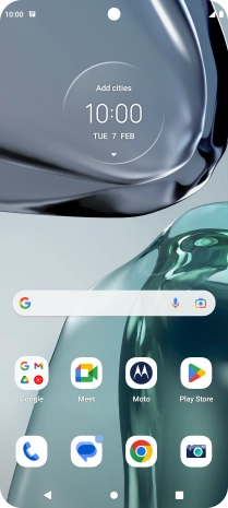 The text/picture message icon shows that you've received a new text or picture message.