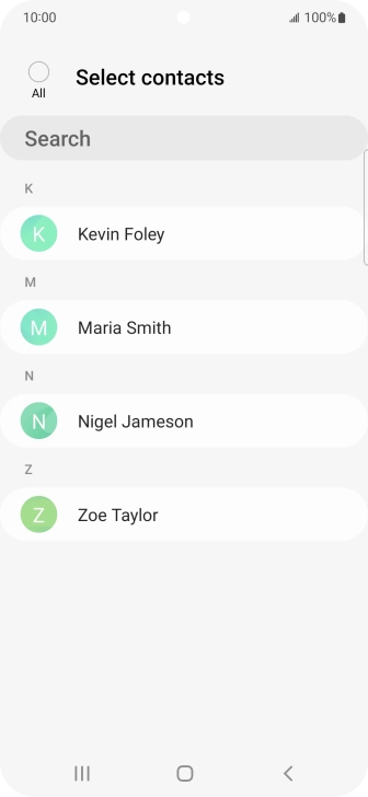 Press the field above Press the field above