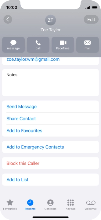 Press Block this Caller.