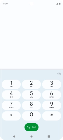 Press and hold number key 1 to call voicemail. Follow the instructions to listen to your messages.
