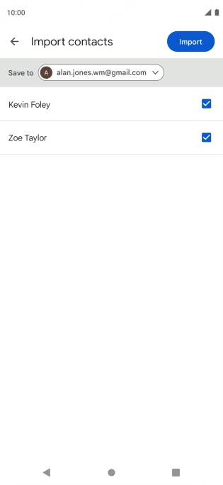 Press the drop down list next to 