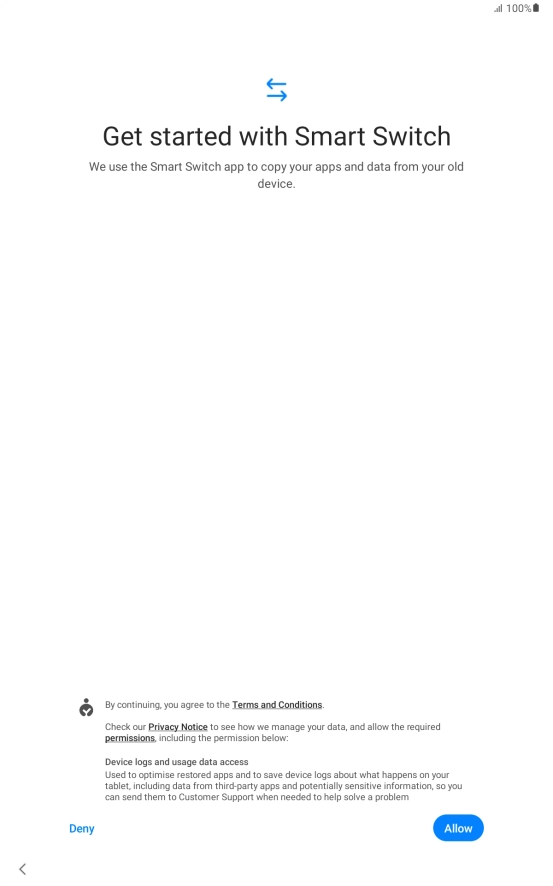 Press Allow. Press Allow.