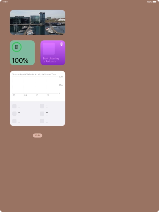 Press Edit. Press Edit.