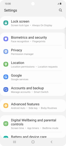 Press Accounts and backup.