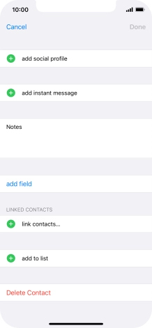 Press link contacts....