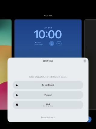 Press the required focus mode. Press the required focus mode.