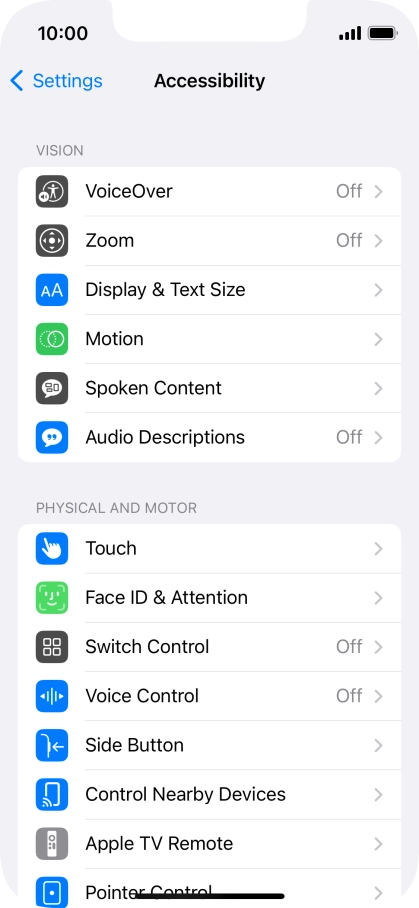 Press the required category below Press the required category below