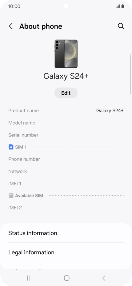 Press Status information. Press Status information.