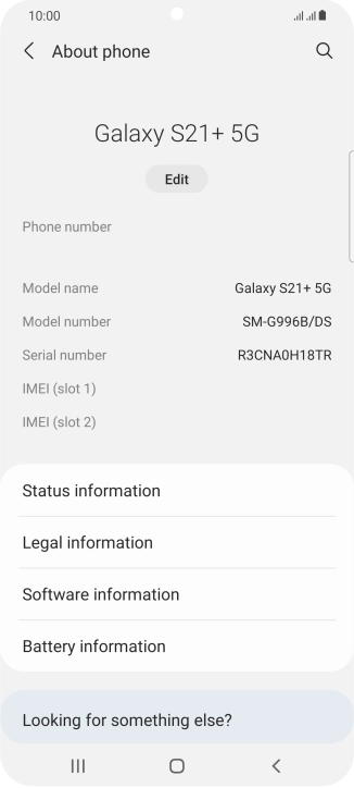 Press Software information. Press Software information.