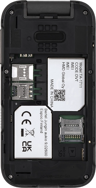 Slide your SIM into the SIM holder.