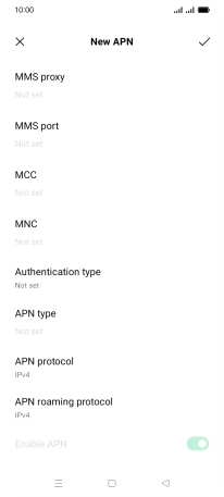 Press the field below 