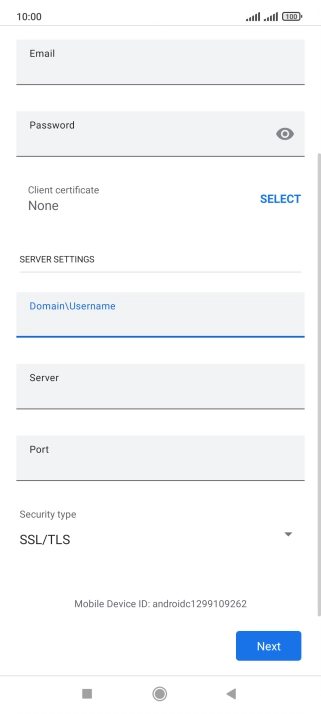 Press the field below Press the field below