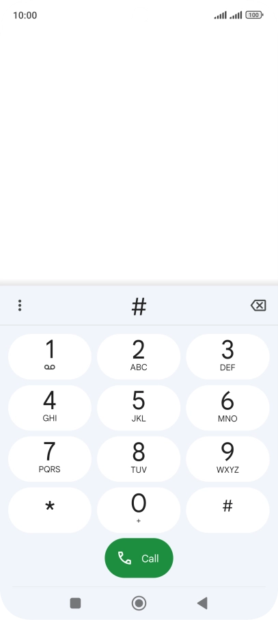 Press and hold number key 1.