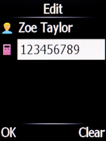 Press the Navigation key.