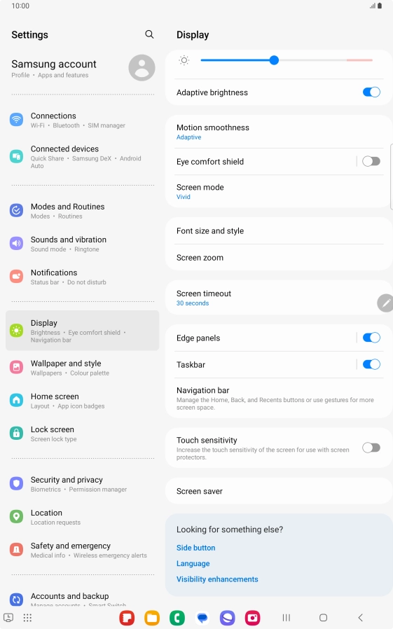Press the Home key to return to the home screen. Press the Home key to return to the home screen.