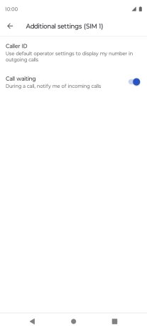 Press the indicator next to Press the indicator next to