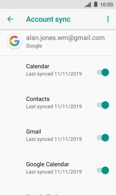 Press the Home key to return to the home screen. Press the Home key to return to the home screen.