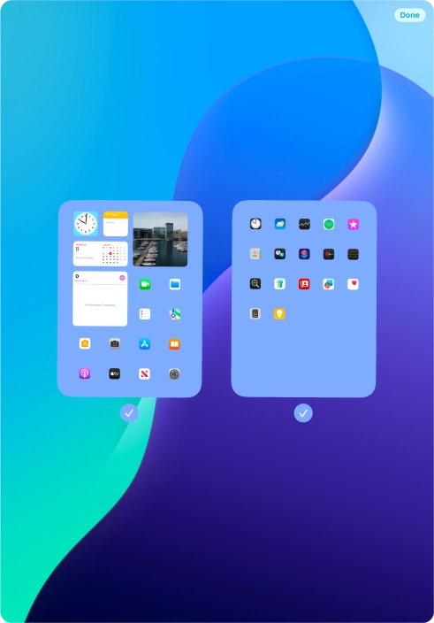 Press Done. Press Done.