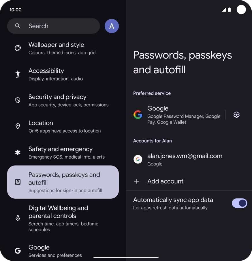 Slide your finger upwards starting from the bottom of the screen to return to the home screen.