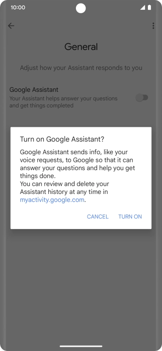 If you turn on the function, press TURN ON. If you turn on the function, press TURN ON.