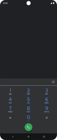 Press and hold number key 1 to call voicemail. Follow the instructions to listen to your messages.