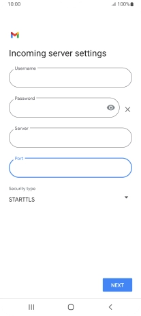Press the drop down list below 