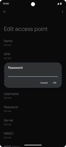 Key in wap and press OK.