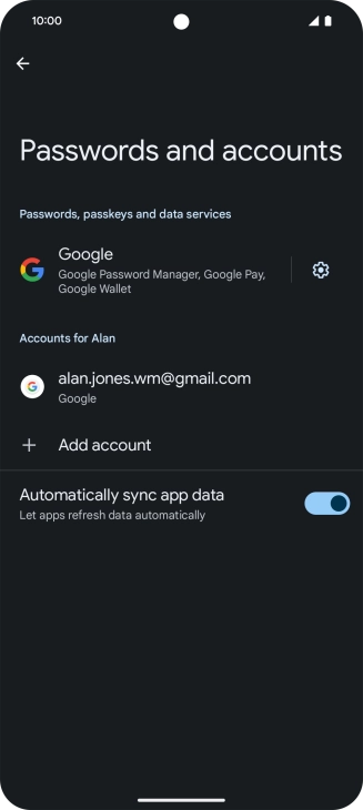 Slide your finger upwards starting from the bottom of the screen to return to the home screen.