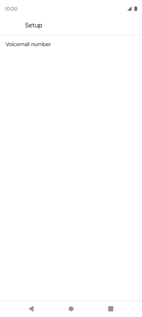 Press Voicemail number. Press Voicemail number.