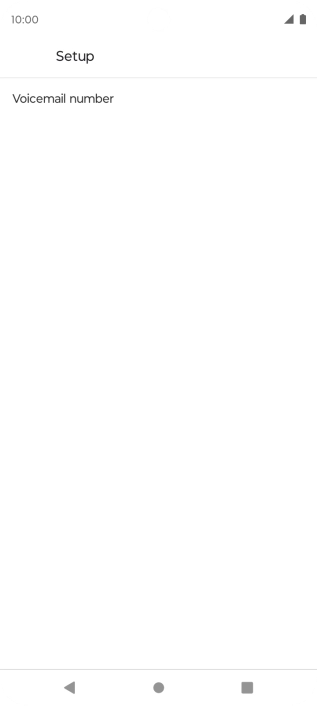 Press Voicemail number. Press Voicemail number.