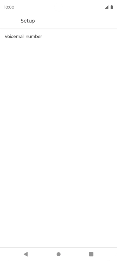 Press Voicemail number. Press Voicemail number.