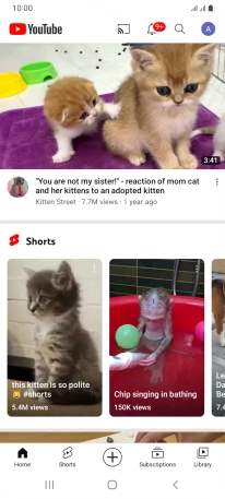 Press the upload icon.