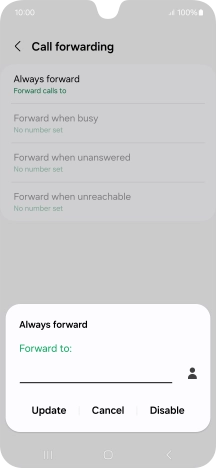 Press Disable.