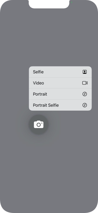 Press and hold the required function to see more actions.