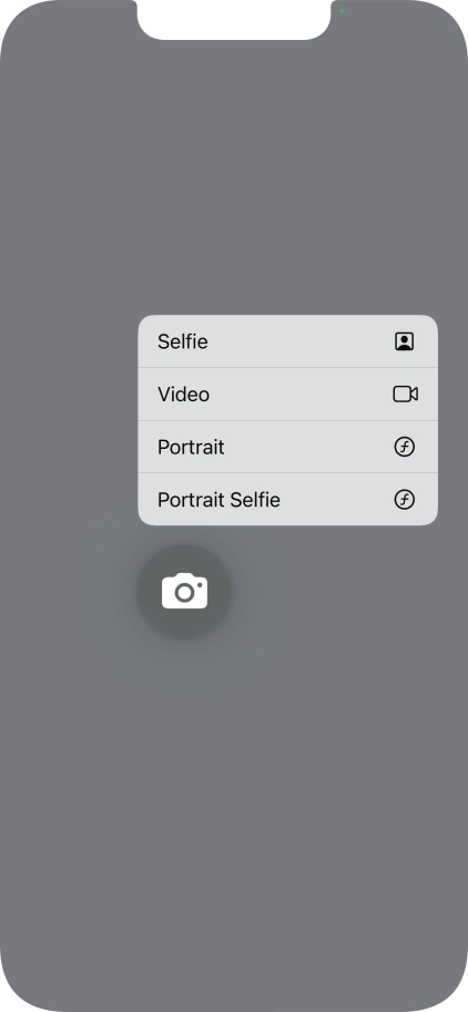 Press and hold the required function to see more actions.