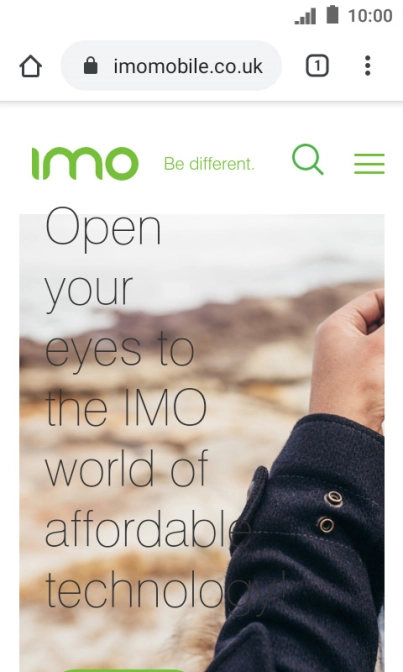 Press the address bar.