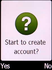 Press the Left selection key.