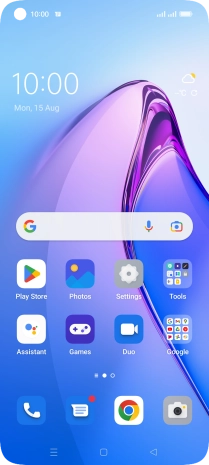 The text/picture message icon shows that you've received a new text or picture message.