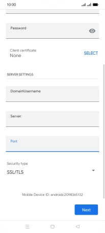 Press the drop down list below Press the drop down list below