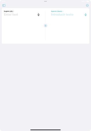 Press the first drop down list.