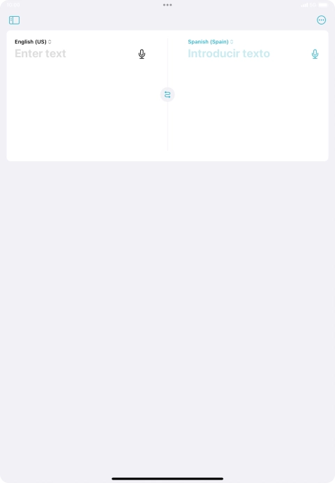 Press the first drop down list.